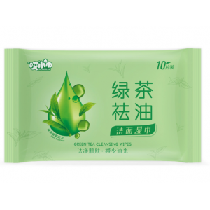 清洁湿巾小包清凉去油去汗擦脸男女洁面湿纸巾随身便携装